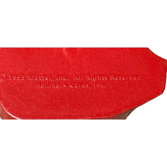 Hallmark/ Mattel Barbie Christmas Pin/ Brooch 1995 - Picture 6 of 10